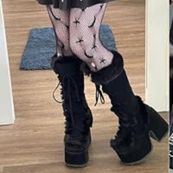 Platform Knee High Boots - Picture 5 of 6